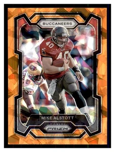 Mike Alstott 2023 Panini Prizm Orange Ice #280 Tampa Bay Buccaneers - Foto 1 di 2