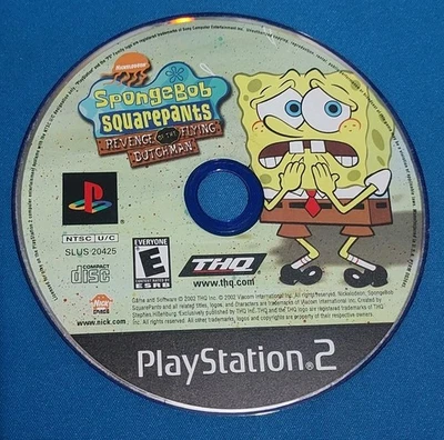 PS2 SpongeBob SquarePants Revenge of the Flying Dutchman PlayStation 2 Disc Only - Image 1 of 2