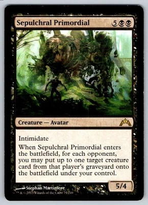 2013 Gatecrash Sepulchral Primordial2 Rare #75 - Image 1 of 2