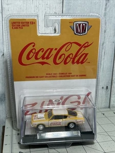 M2 Machines - 1968 Plymouth Barracuda HEMI - Coca Cola "Zing!" - New Sealed - Picture 1 of 6