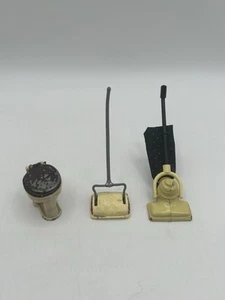 B & S England House Sweeper, Vacuum Cleaner, & Tootsie Toilette VTG Dollhouse - Picture 1 of 19