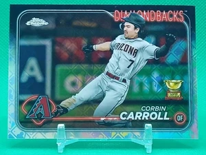 Corbin Carroll Logofractor 2024 Topps Chrome #267 All-Star Rookie Cup  - Bild 1 von 9