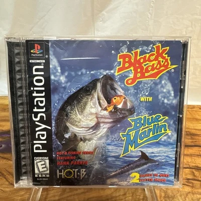 Black Bass With Blue Marlin ( PlayStation 1, 1999) - Tested - Image 1 of 4