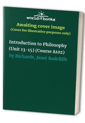 Arts-Foundation Course: Introduction to Phi... by Richards, Janet Radc Paperback - Image 1 of 2