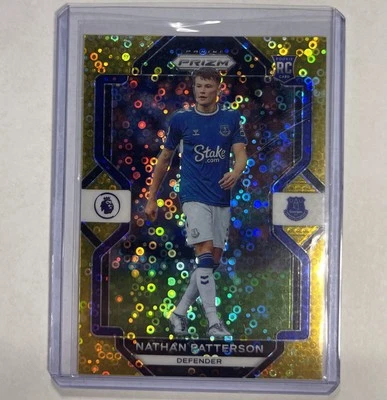 2022-23 Prizm PL Nathan Patterson Gold Breakaway Prizm Rookie /10 #241 RC SSP - Image 1 of 2