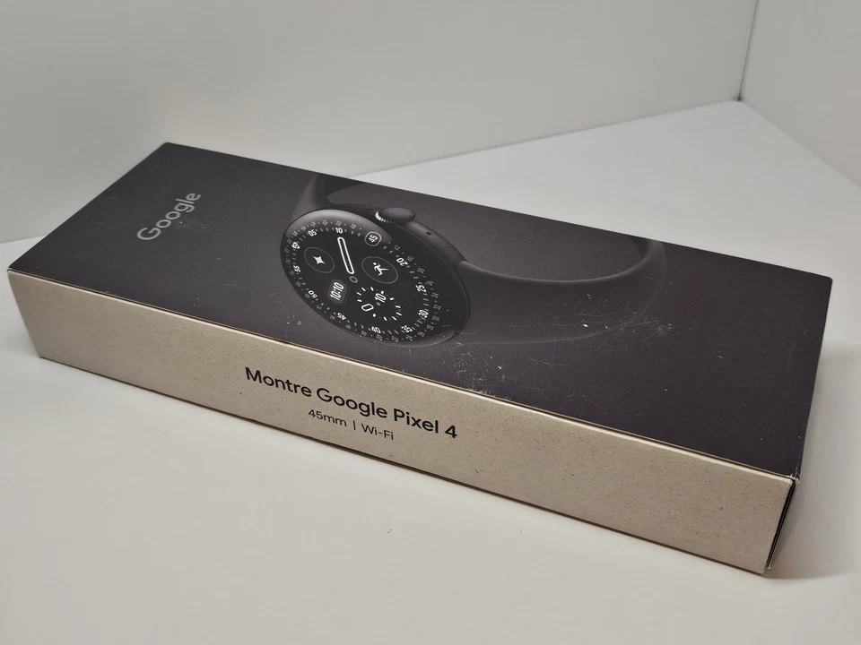 NEW Google Pixel Watch 4 - 45mm - (Bluetooth / Wi-Fi) Matte Black (GA09962-US) - Image 1 of 4