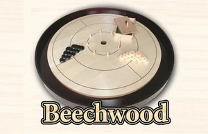 Beech Standard Edition Crokinole Board 2024 with Carry Case - Picture 1 of 4