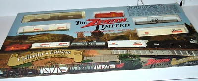 The Zenith Limited HO Scale Collectors Edition Model Electric Train Set CIB Rare - Image 1 of 4