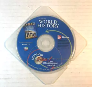 Glencoe World History Presentation Plus 2007 DVD 007878252X - Imagen 1 de 1