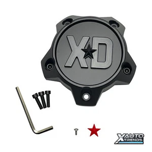 XD Series Wheel Center Cap Satin Black T167L1455S7-H42 - Picture 1 of 3