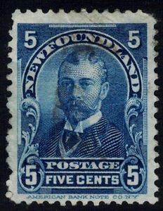Newfoundland Stamp #85 - Duke of York (1899) 5¢ used - Picture 1 of 1