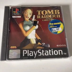 Tomb Raider 2 (schwarzes Etikett) - PS1 - PAL komplett - Action *kostenloses UK-Porto* - Bild 1 von 5