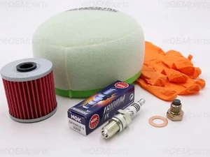 Air / Oil Filter, Iridium Spark Plug, Drain Plug KAWASAKI KLX 650 (1993-2001) - Picture 1 of 12