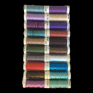 20 spools sulky 30 embroidery thread Germany assorted colors - Picture 1 of 12