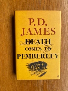 P.D. James Death Comes to Pemberley 1st UK HC ed Fine / Fine - Picture 1 of 3