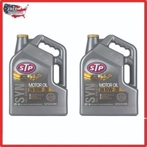 STP Full Synthetic Engine Oil 10W-30 5 Quart ( 2 PACK ) Free shipping - Picture 1 of 3