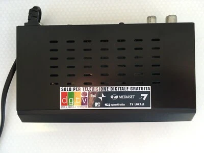 Decoder Digitale Terrestre DVB-T USB SCART Colore Nero - I-CAN T125 - Immagine 1 di 4