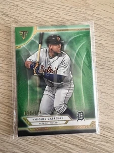 Miguel Cabrera 2018 Topps Triple Threads #12 Emerald /259 Detroit Tigers - Picture 1 of 2