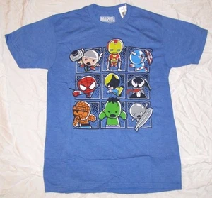 MARVEL HERREN T-SHIRT THE COMICS CAPTAIN AMERICA IRON MAN SPIDER-MAN THOR VENOM SM - Bild 1 von 4