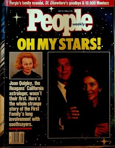 People Magazine May 23 1988 Joan Quigley Ronald Reagan Eric Clapton - Picture 1 of 2