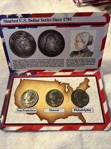 1979 Susan B Anthony Dollars, First Year All Mint Set - Bild 1 von 2