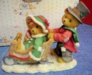 MIB Cherished Teddies 1997 Winter Wonderland ca. 5" x 4" H Orig Box & Verpackung - Bild 1 von 7