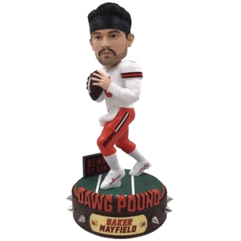 Baker Mayfield Cleveland Browns Dawg Pound Series Bobblehead NFL Cover