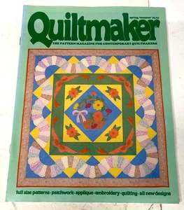 Quiltmaker Magazine Spring/Summer 1984 back issues Quilting 14 patterns - Picture 1 of 7