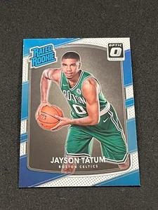 2017-18 Panini Donruss Optic Basketball Jayson Tatum Rated Rookie #198 - Celtics - Foto 1 di 2