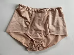 NUOVE MUTANDINE WACOAL VINTAGE 96608 Beige Control Top Taglia 7 - L USA - Foto 1 di 3