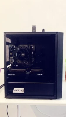 PC GAMING^^AMD Ryzen 5 5500# RX 9060 XT 8GB# RAM PNY 16GB(8gbx2)# SSD SATA 512GB - Image 1 of 2