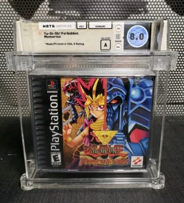 8.0 Wata Yu-Gi-Oh! Forbidden Memories Sony PlayStation 1, 2002 sealed new - Image 1 of 4
