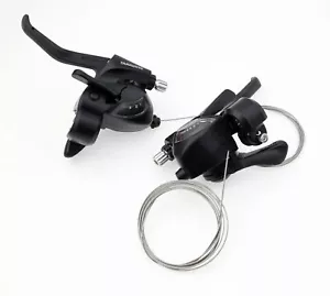 Shimano Tourney ST-EF41 Mountain Bicycle City Bike Trigger Shifter Set 3x7 Speed - Picture 1 of 11