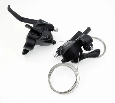Shimano Tourney ST-EF41 Mountain Bicycle City Bike Trigger Shifter Set 3x7 Speed - Image 1 of 4