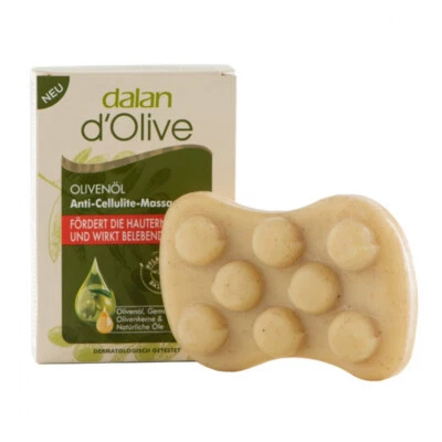 27,72€/kg - 6x Dalan d'Olive - Massageseife & Anti-Cellulite 150g