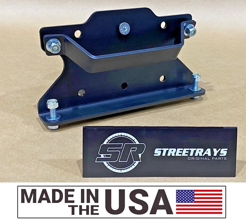 [SR] Winch Mount Bracket Plate Kit 02-13 Bombardier & Can-Am Outlander 400 500 - Image 1 of 4