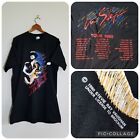 Vintage Stevie Ray Vaughan T Shirt 1990 Sz L Single Stitch In Step Tour Concert