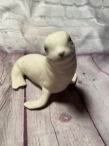 Cybis Porcelain Bisque Seal Figurine 1982 Signed Marked Made In USA Cybis Seal - Picture 1 of 8