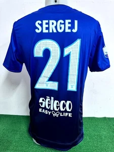 LAZIO SERGEJ MATCH WORN UNWASHED SHIRT JERSEY VINTAGE COA 2017/2018 - Picture 1 of 4