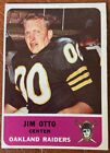 1962 Fleer Football Jim Otto #72!  Low Shipping for multiple items!