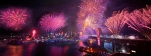 QPuzzles 1000 Piece Jigsaw Puzzle - Ken Duncan - Sydney Fireworks - Picture 1 of 1