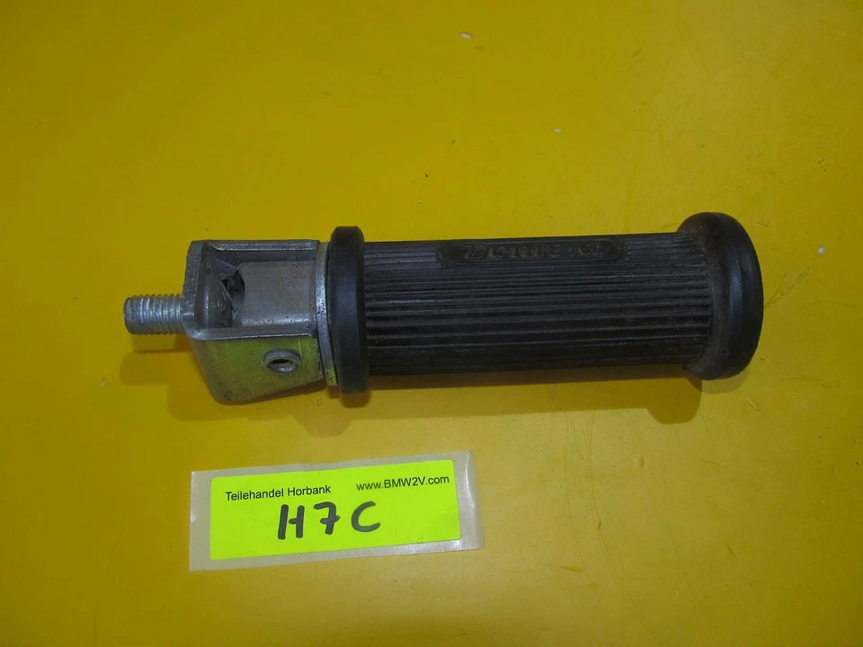 BMW R100 R90 R80 R75 Fußraste Denfeld rund hinten rechts footrest rear right - Image 1 of 1