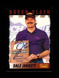 1996 Pinnacle NASCAR DALE JARRETT #91 Autographed SIGNED NRMT - Picture 1 of 1