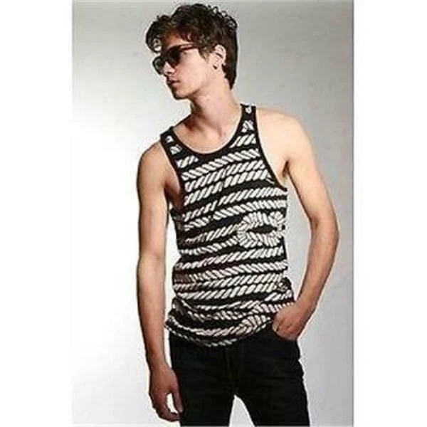 IRON FIST VEST TOP SINK ME TANK (SIZE S) DIRTY WHITE/BLACK - Image 1 of 1