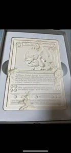 Daniel Arsham x Pokémon Crystalized Charizard Card (white) Limited to 500 - Picture 1 of 5