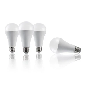Auraglow 15W LED E27 warmweiße Glühbirnen - 100W EQV - dimmbar - 4er Pack - Bild 1 von 2
