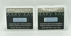 Mary Kay Mineral Eye Color Midnight Star #028588 - Full Size 0.05 oz. (2 Pack)