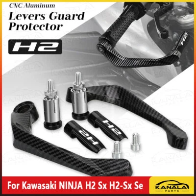 For Kawasaki NINJA H2 Sx H2-Sx Se CNC Brake Clutch Levers Protector Guard Part - Imagem 1 de 4