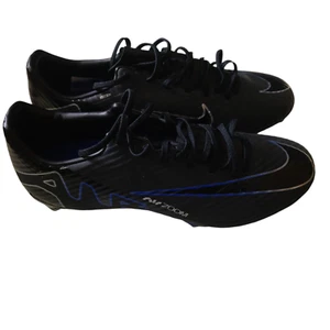 NIKE Air ZOOM MERCURIAL VAPOR 15 Women's 7.5 ACADEMY FG BLACK BLUE DJ5631-040 - Picture 1 of 8