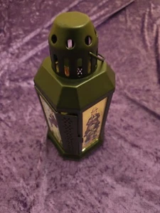 Disney Haunted Mansion Stretching Portraits 9" Metal Candle Lantern - Picture 1 of 6